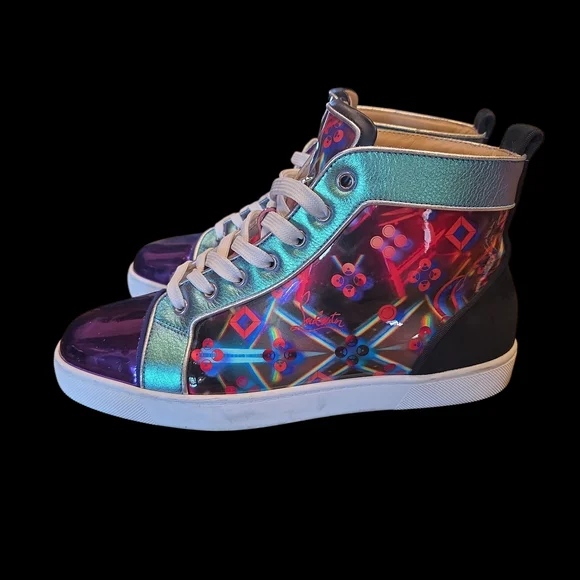 Christian Louboutin Louis Orlato Flat Version Multi Sneakers - Picture 1 of 11